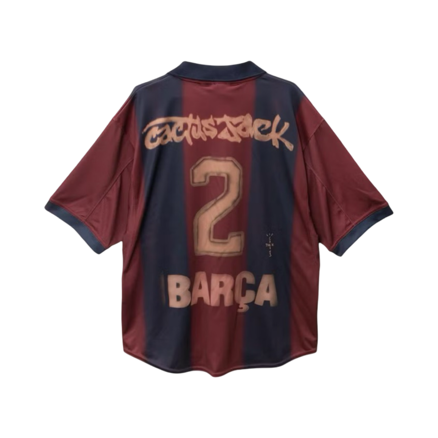 CACTUS JACK x FC BARCELONA RETRO FOOTBALL JERSEY