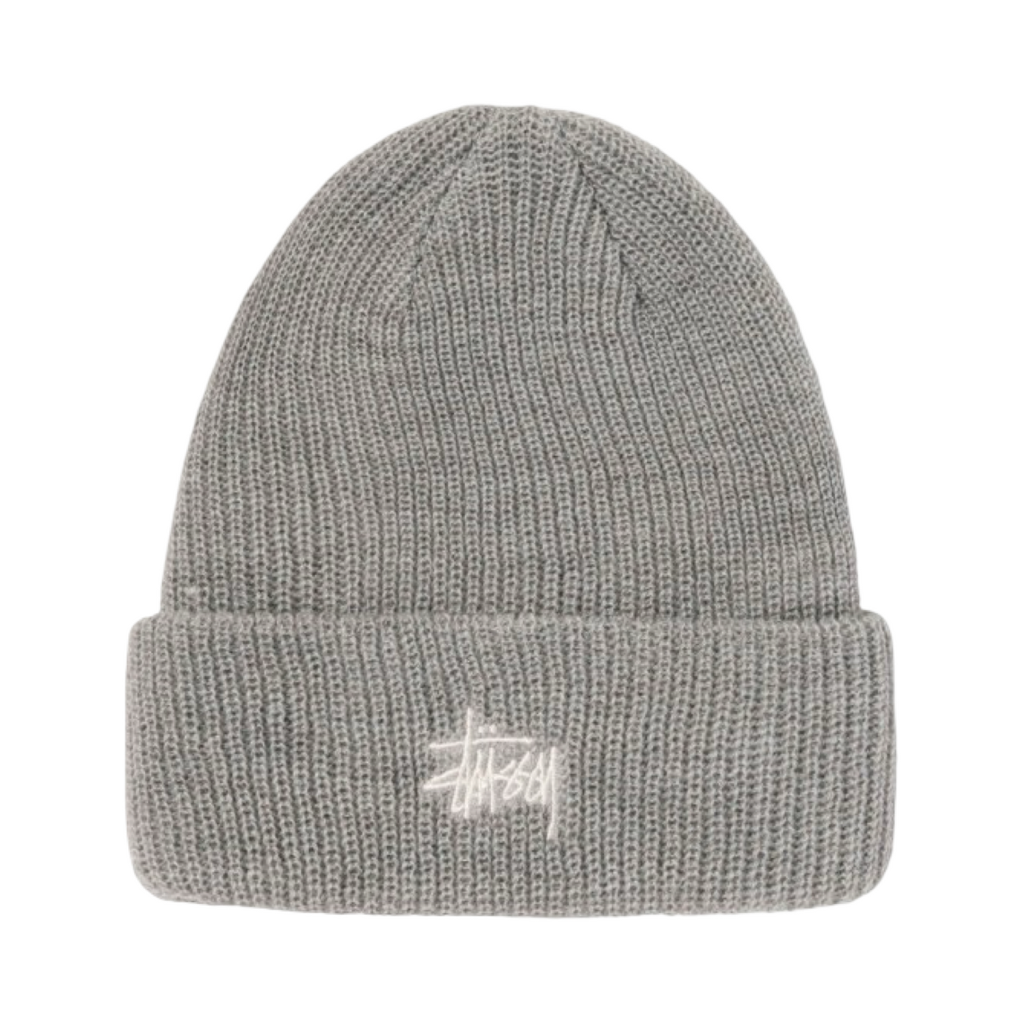 Stussy Basic Cuff Grey Beanie