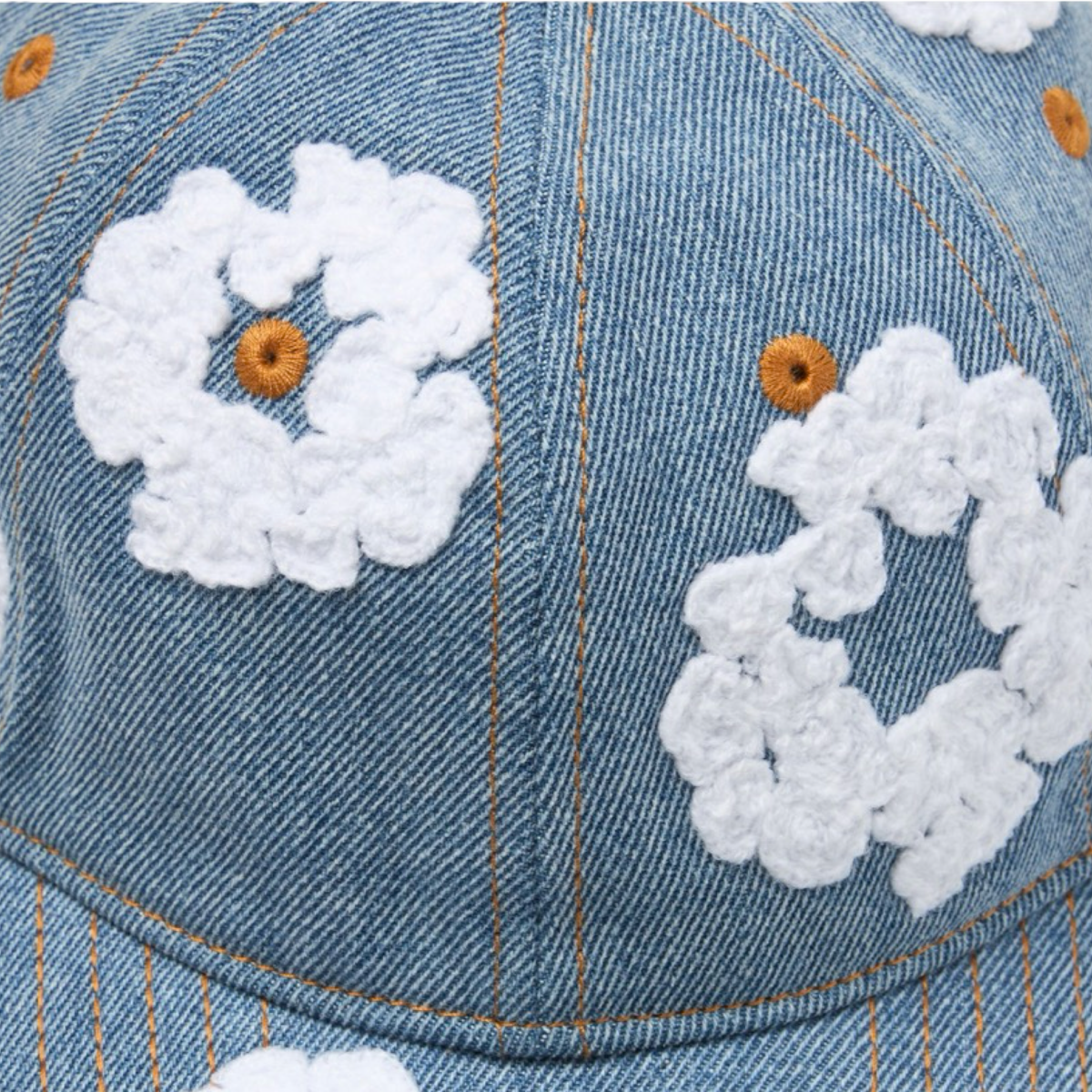 DENIM TEARS COTTON CAP