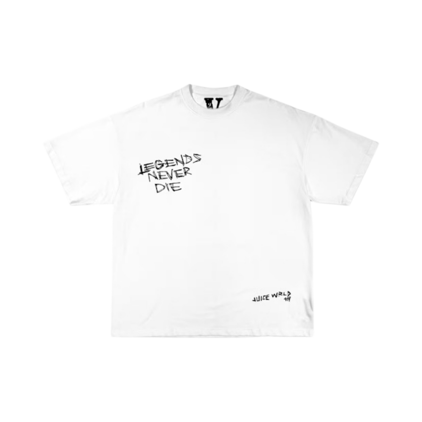 Vlone x Juice Wrld White T-Shirt