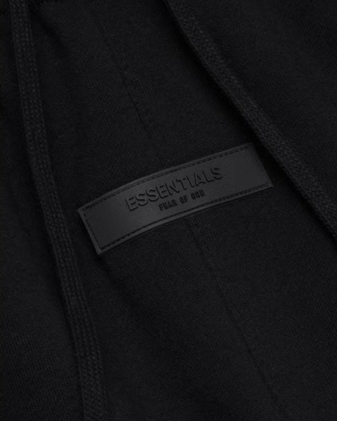 ESSENTIALS BLACK SWEATPANTS
