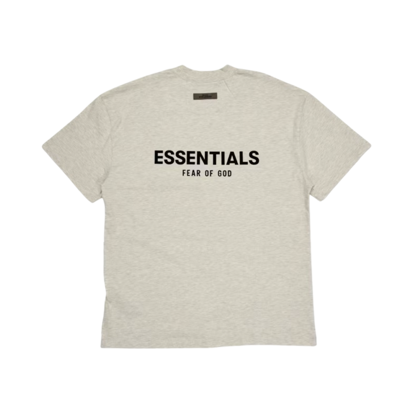 ESSENTIALS LIGHT OATMEAL TEE