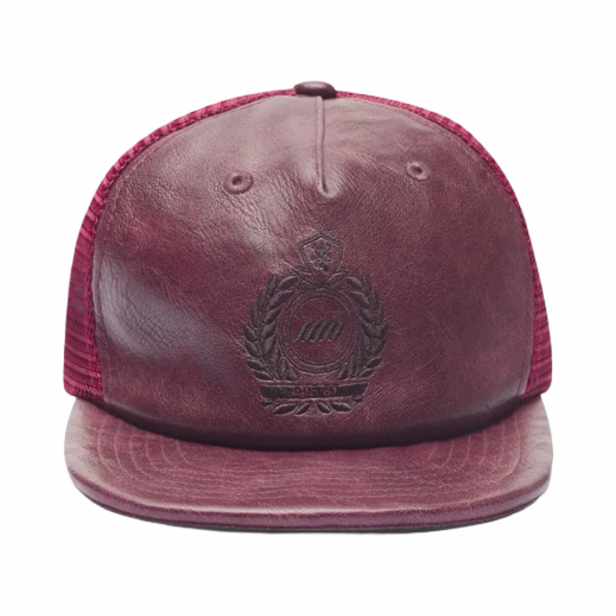 EME STUDIOS HIDE BURGUNDY CAP