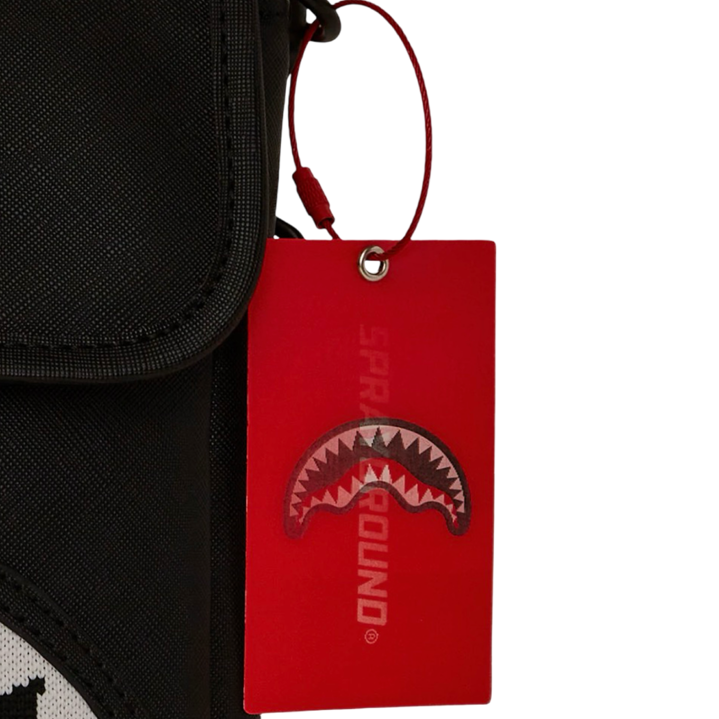 SprayGround Shoulderbag Black knit