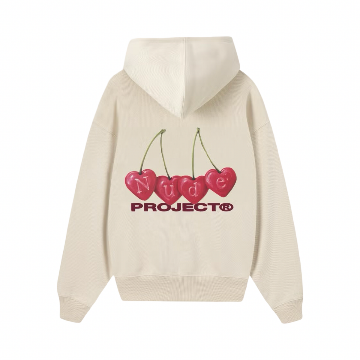 Nude Proyect - Cherry Hoodie Marshmallow