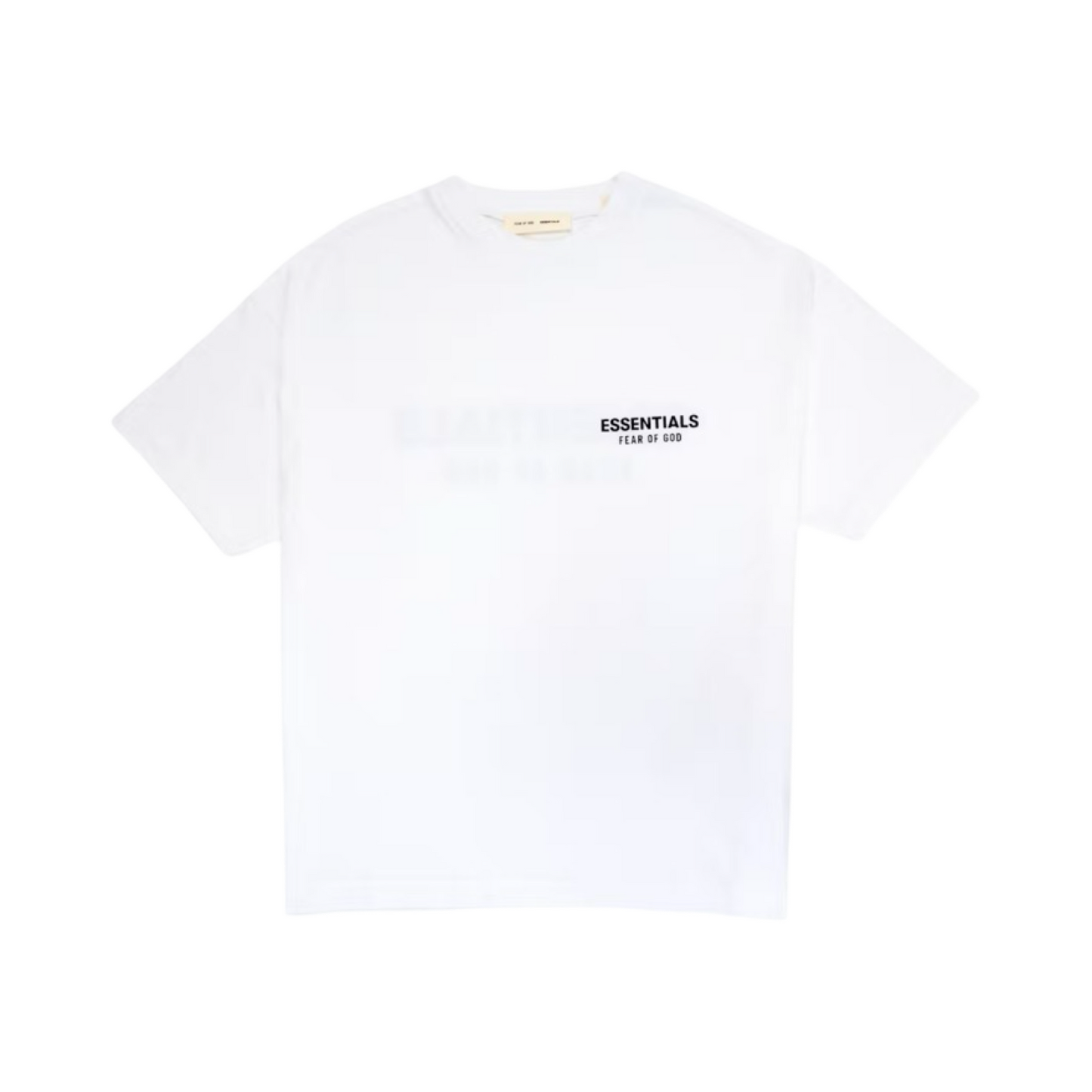 ESSENTIALS BRIGHT WHITE SS25 TEE