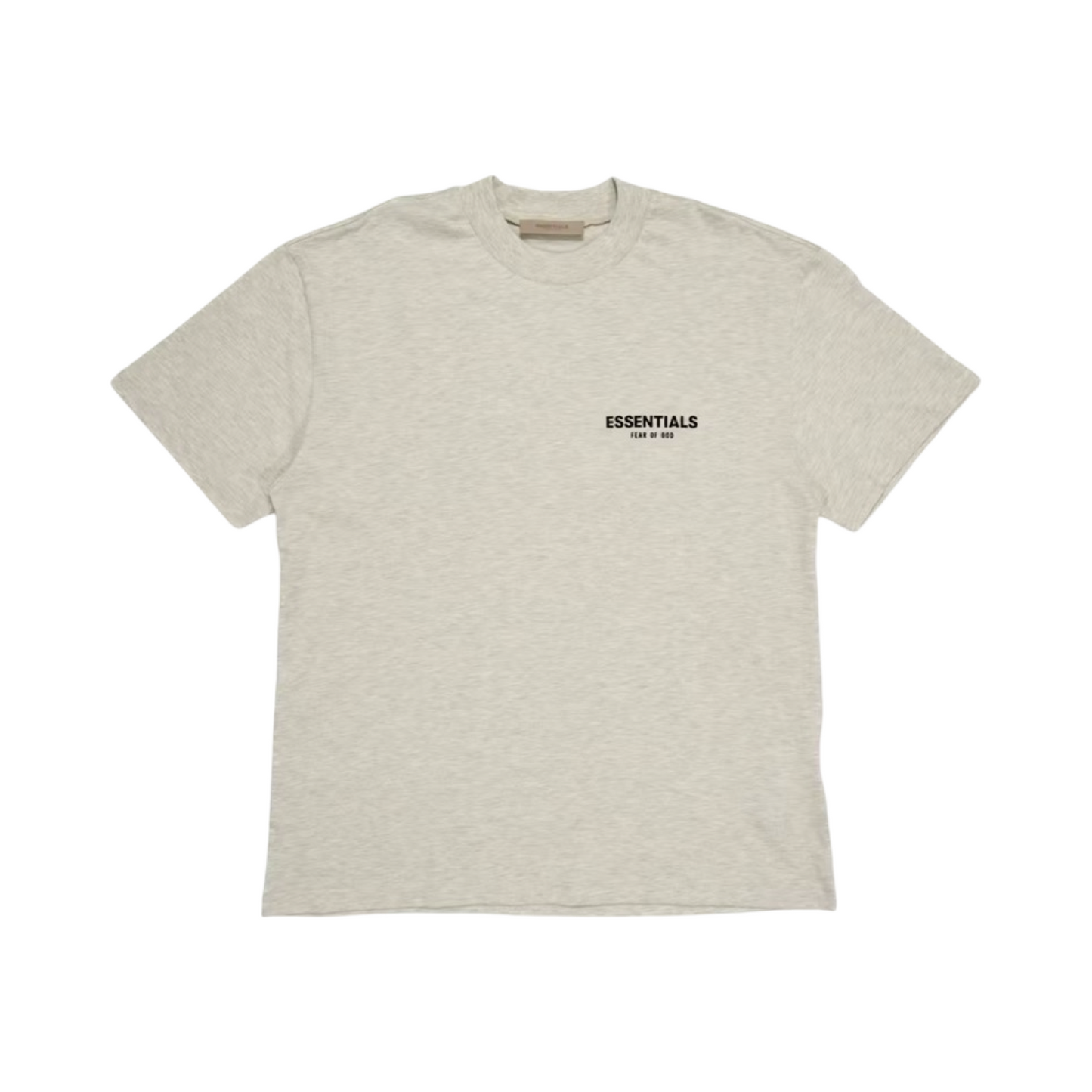 ESSENTIALS LIGHT OATMEAL TEE