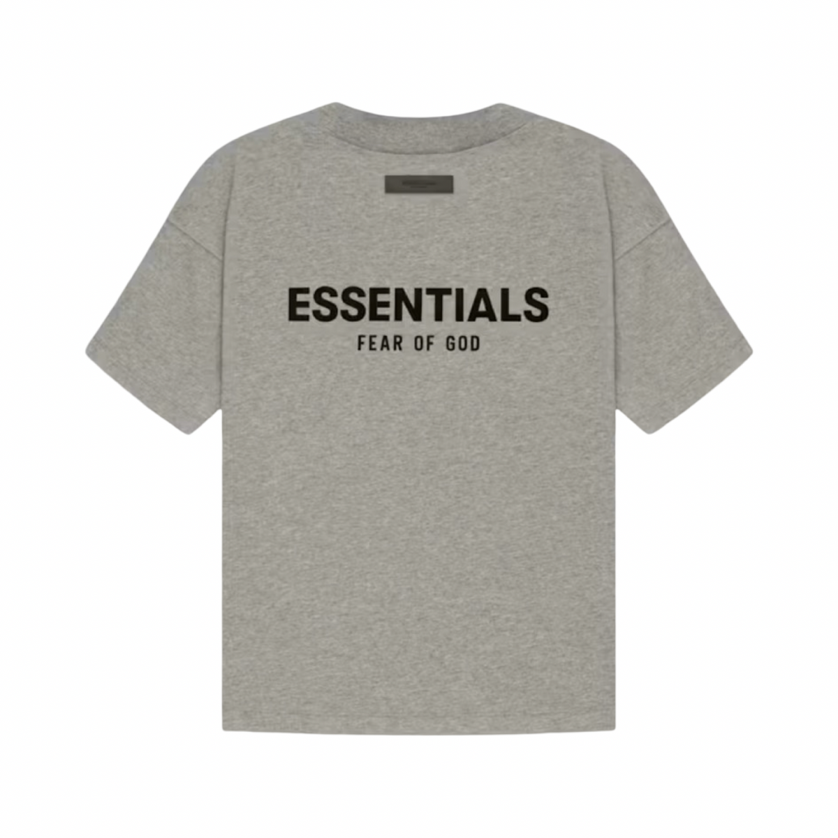 Essentials Dark Oatmeal Tee