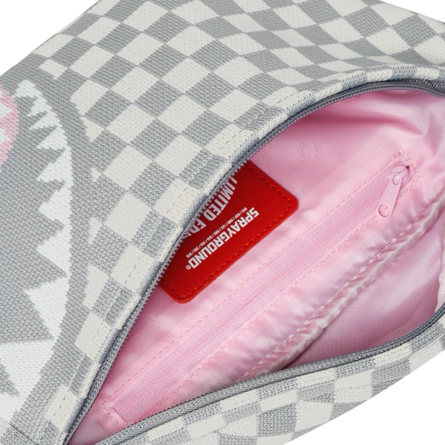 SprayGround Crossbody White knit