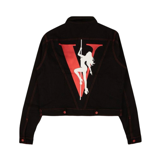 Vlone Stripper Pole Denim Jacket
