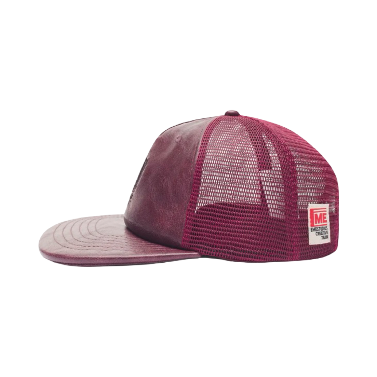 EME STUDIOS HIDE BURGUNDY CAP