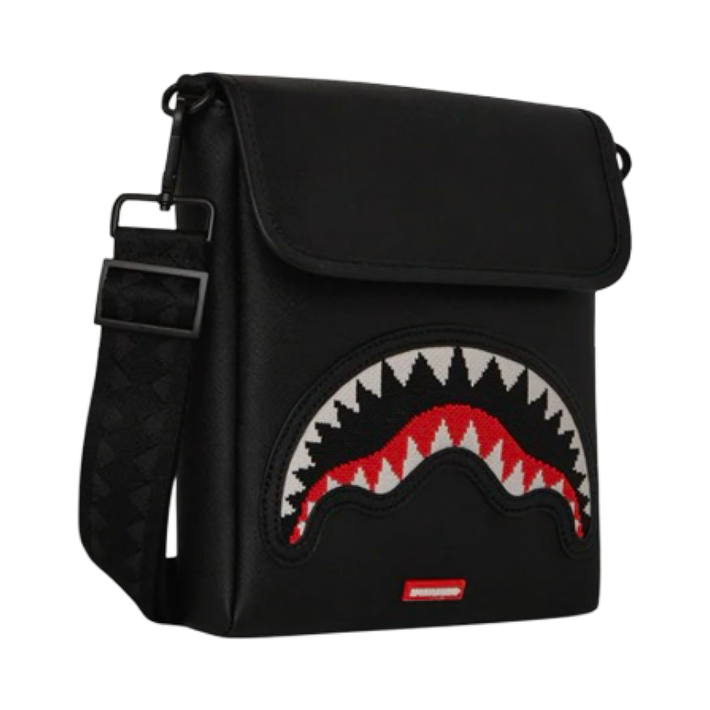SprayGround Shoulderbag Black knit