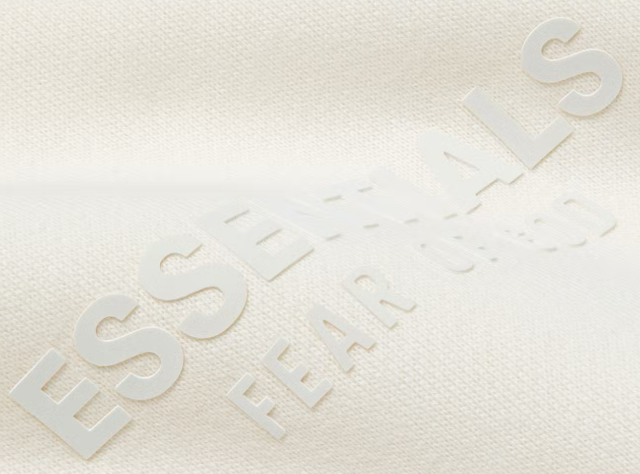 ESSENTIALS CLOUD DANCER HOODIE
