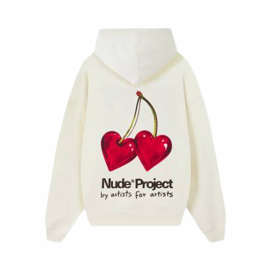 Nude Proyect - Juicy Cherry Hoodie Marshmallow