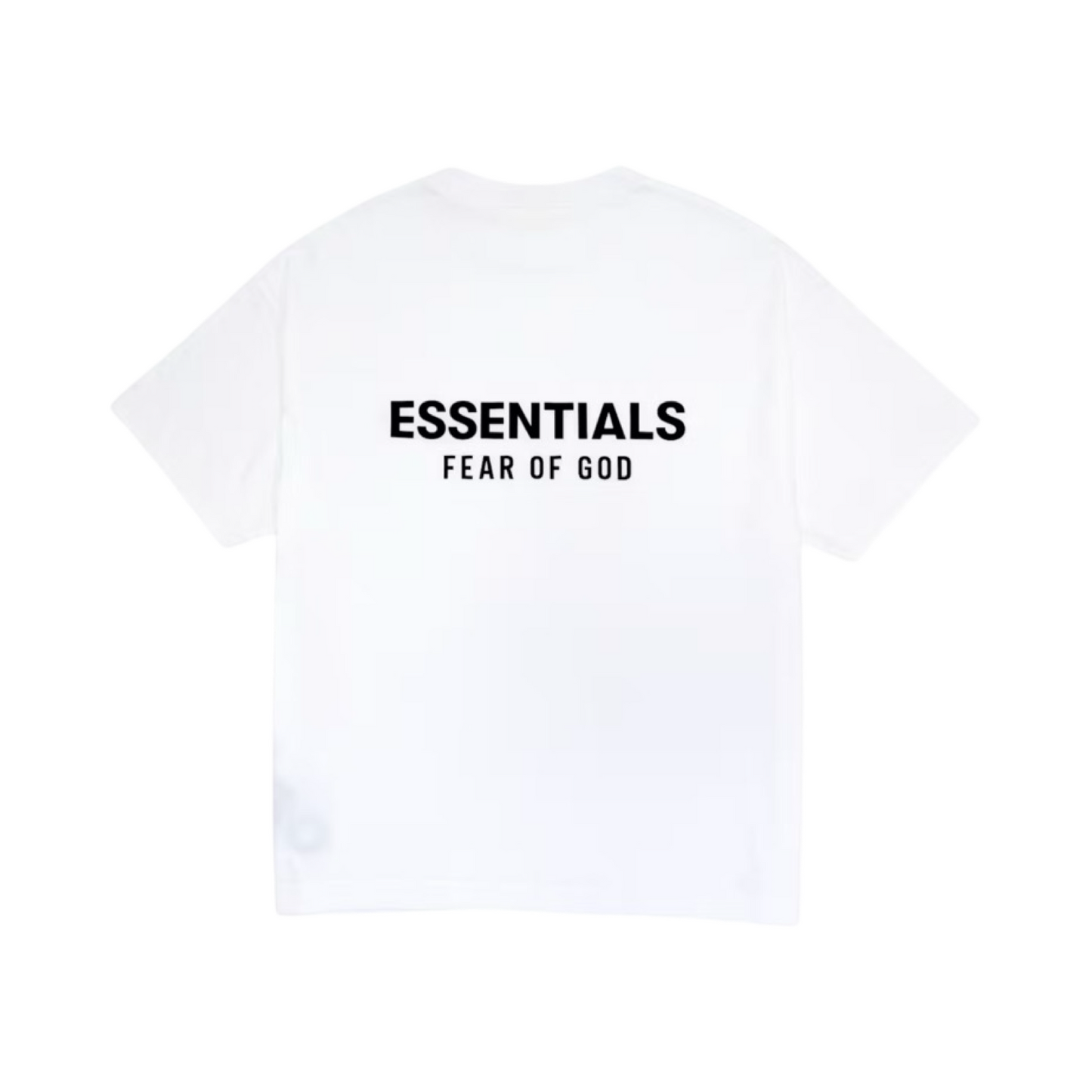 ESSENTIALS BRIGHT WHITE SS25 TEE