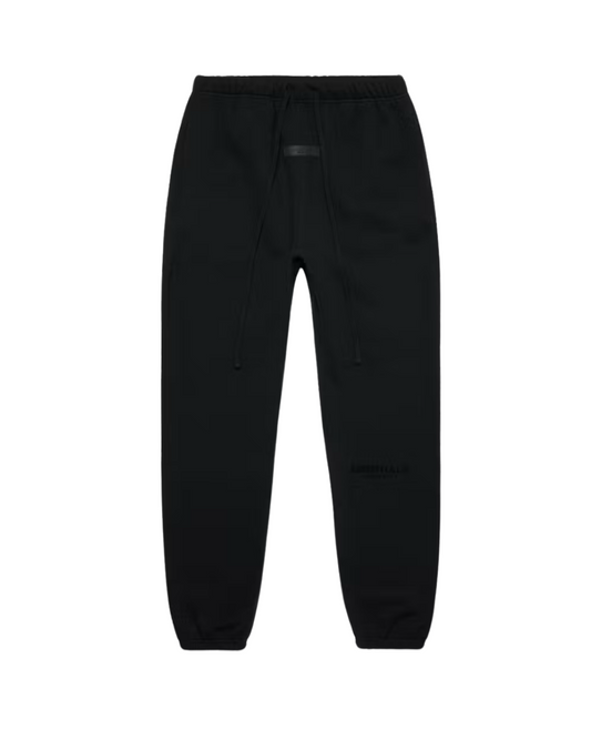ESSENTIALS BLACK SWEATPANTS