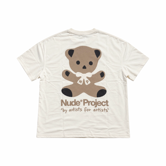 Nude Proyect- Bear ink Tee Marshmellow