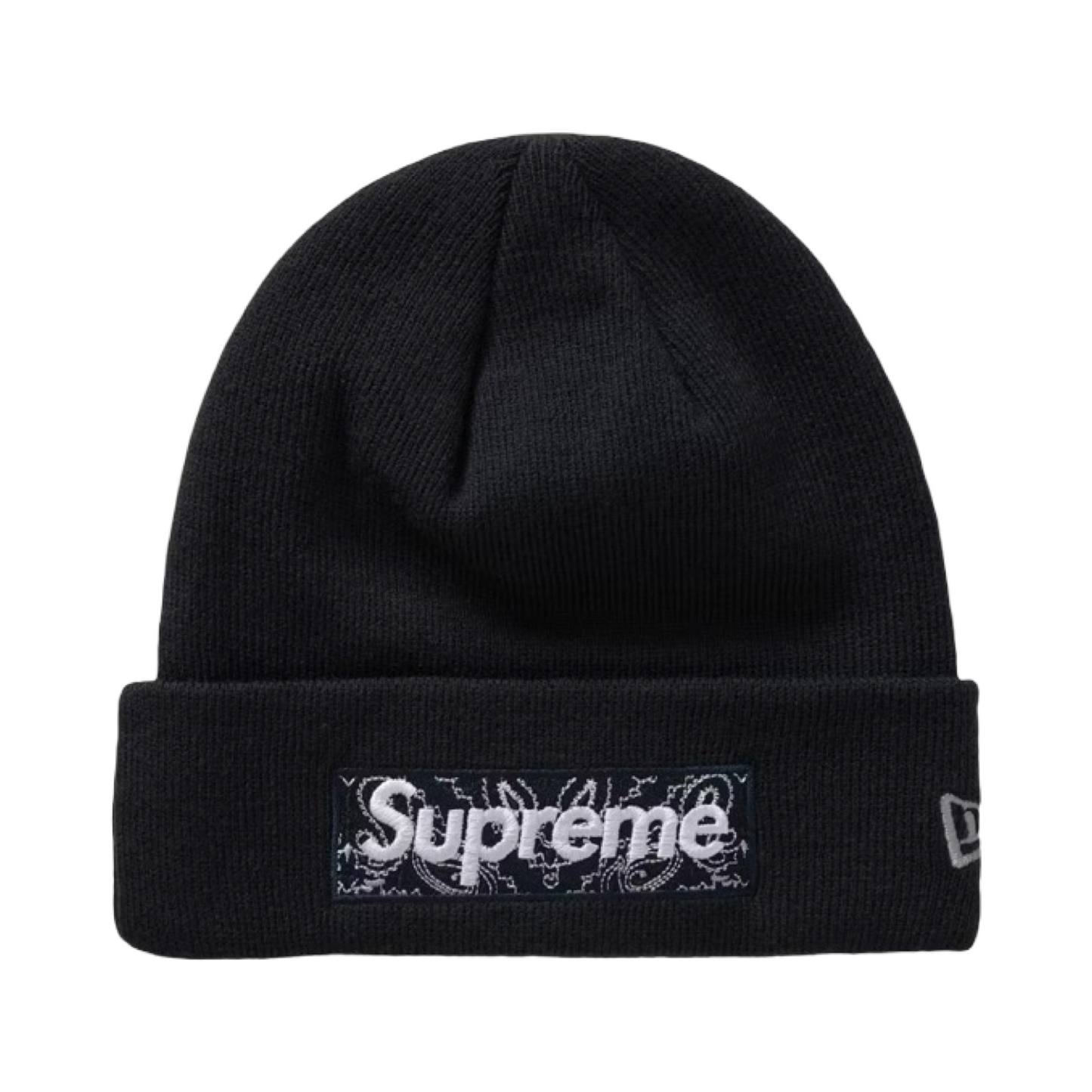 SUPREME BLACK BEANIE